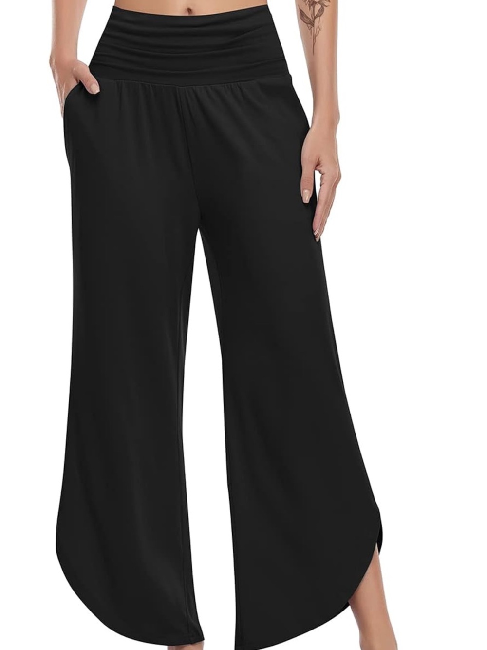 Wide Leg Yoga Pants